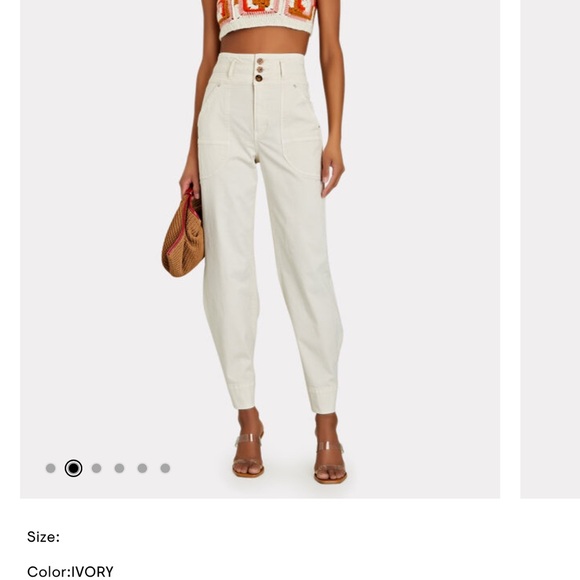 Veronica Beard Marley Cargo Pant - Picture 2 of 7